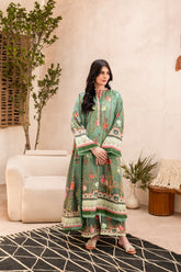 Printed - Lawn - 3pc - D134